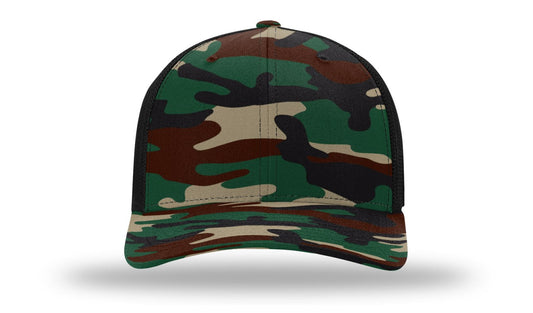 Trucker Flex - Army Camo / Black