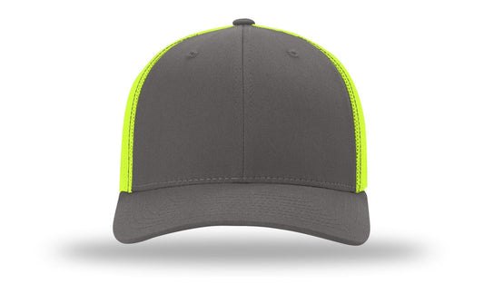 Trucker Flex - Charcoal / Neon Yellow