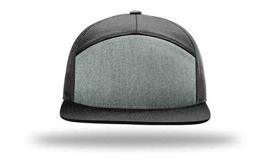 Trucker flat - Heather grey / black