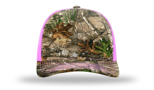 Trucker R112- Realtree Edge / Neon Pink