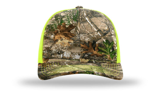 Trucker R112- Realtree Edge / Neon Yellow